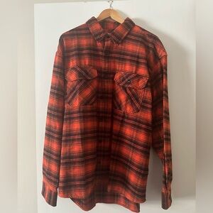Carhartt WIP Krenz Check Shirt 'Brick' L